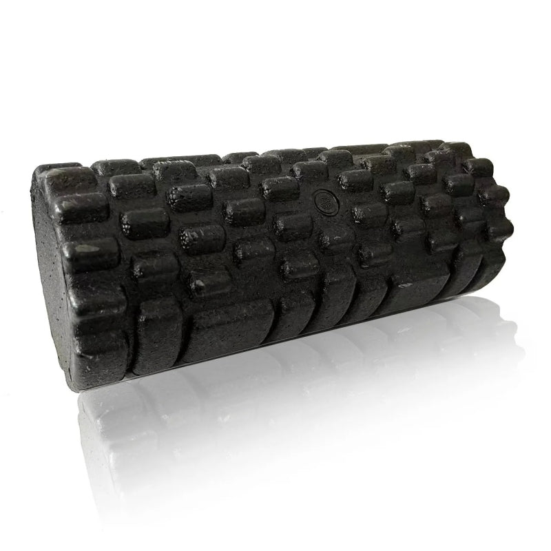 solid foam roller with grooves, view 2 - MRSLM