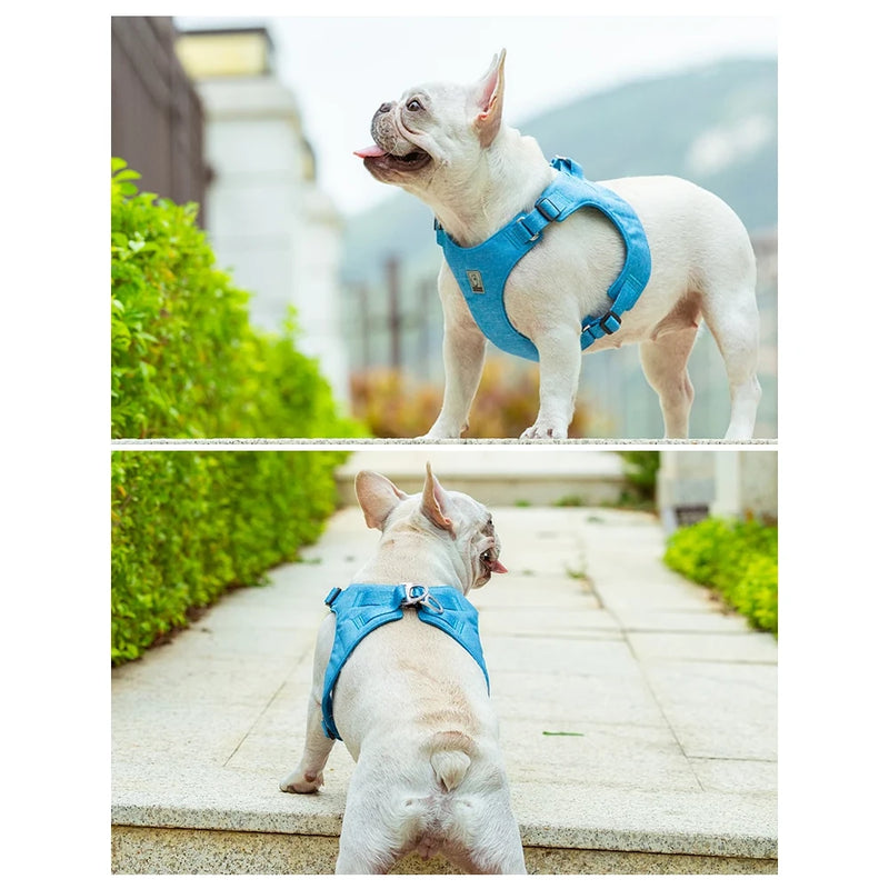 eco-friendly adjustable no-pull pet harness, view 13 - MRSLM