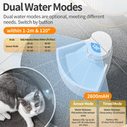 wireless cat water fountain, view 6 - MRSLM