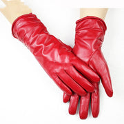 women's retro sheepskin riding gloves, view 9 - MRSLM