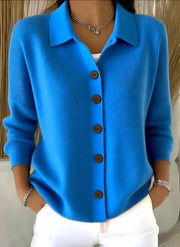 women's button knit cardigan, view 12 - MRSLM