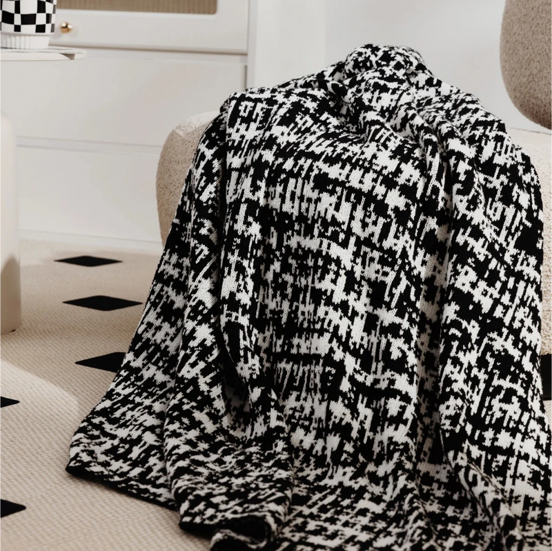 cozy wearable wool blend travel blanket, view 3 - MRSLM
