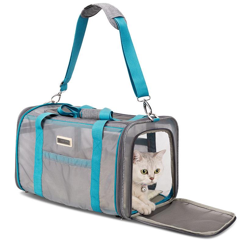Pet carrier shoulder bag, view 4 - MRSLM