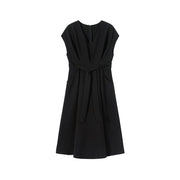High waist A-line summer dress, view 5 - MRSLM