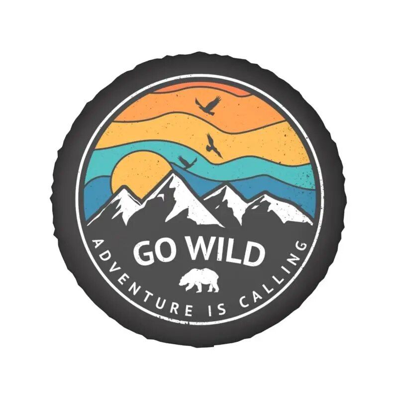 Universal spare tire cover, view 3 - MRSLM