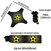 soccer solo kick trainer with waist belt, view 8 - MRSLM