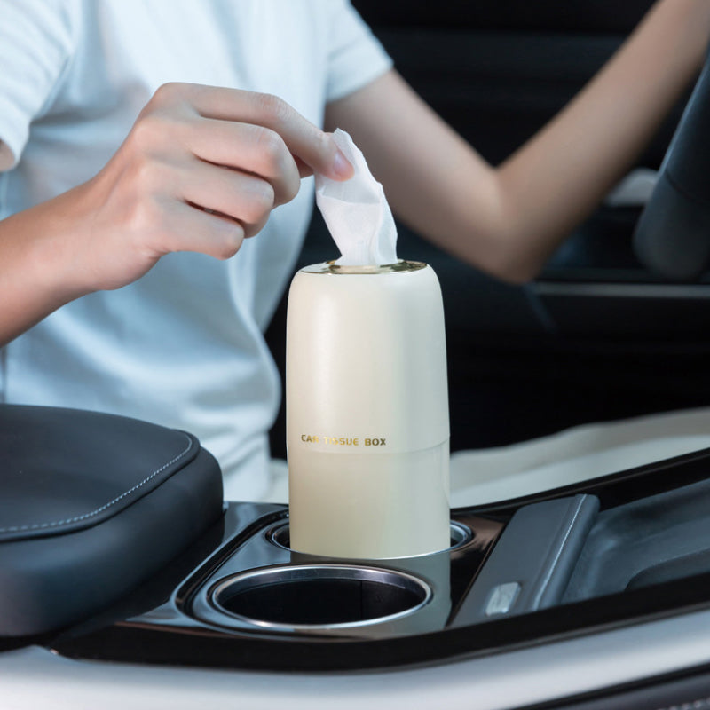round car tissue holder, view 5 - MRSLM