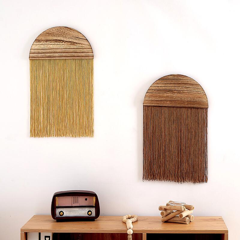 bohemian tassel tapestry, view 8 - MRSLM