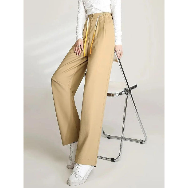 loose fit wide leg women's pants, view 5 - MRSLM