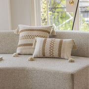 american jacquard multicolor cushion cover, view 2 - MRSLM