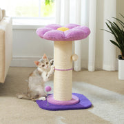 flower cat scratching post, view 8 - MRSLM