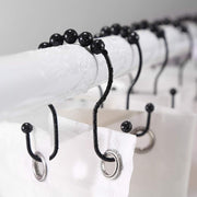 stainless steel shower curtain hooks, view 3 - MRSLM