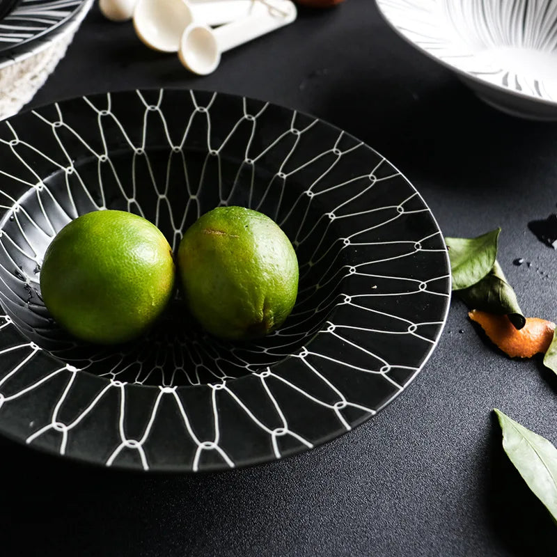 Ceramic deep plates for pasta, soup and salad, view 9 - MRSLM