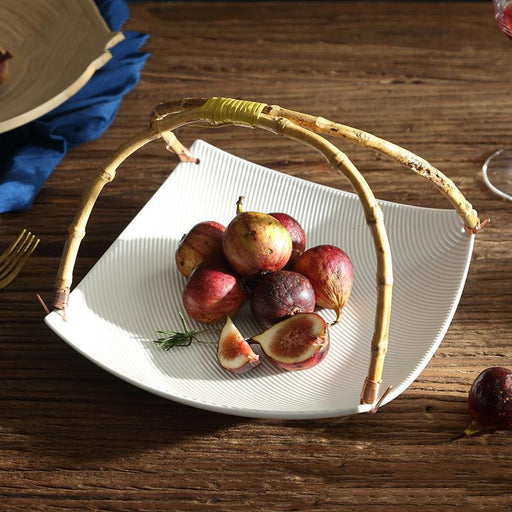 ceramic dried fruit snack plate - MRSLM