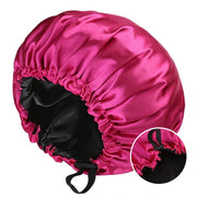 women's adjustable silky bonnet, view 3 - MRSLM