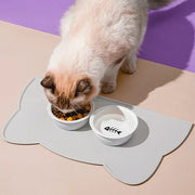 silicone waterproof pet feeding mat, view 3 - MRSLM