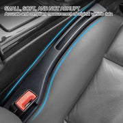 car seat gap filler with storage slot, view 9 - MRSLM