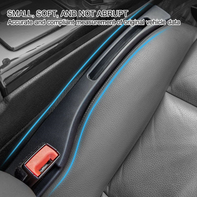 car seat gap filler with storage slot, view 9 - MRSLM