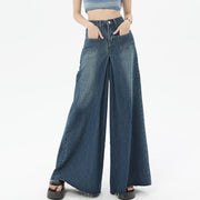 high waist slim straight pocket jeans - MRSLM