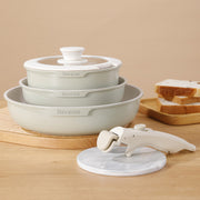 non-stick removable handle pot set - MRSLM