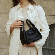 leather crossbody shoulder handbag, view 7 - MRSLM