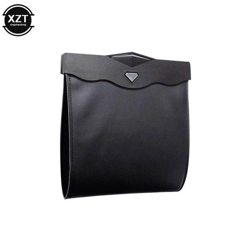 led magnetic car trash bin, view 6 - MRSLM
