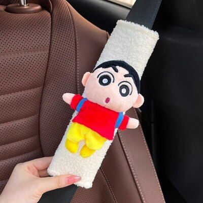 heart frog seat belt shoulder cover, view 3 - MRSLM