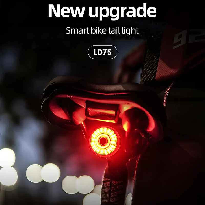 smart auto brake cycling taillight, view 7 - MRSLM