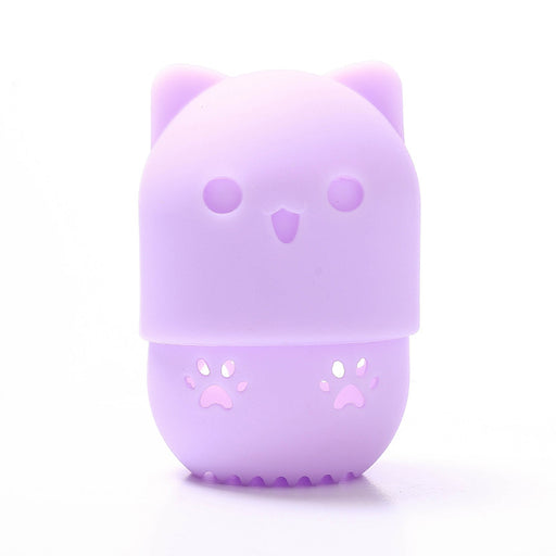 silicone cosmetic blender sponge holder, view 9 - MRSLM