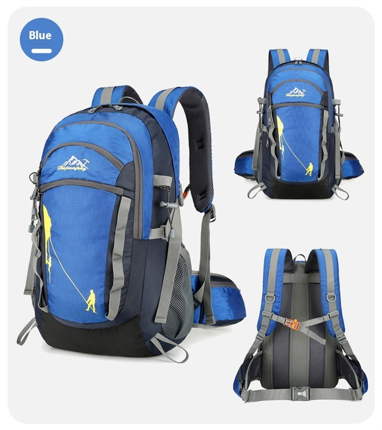 nylon outdoor hiking backpack, view 8 - MRSLM