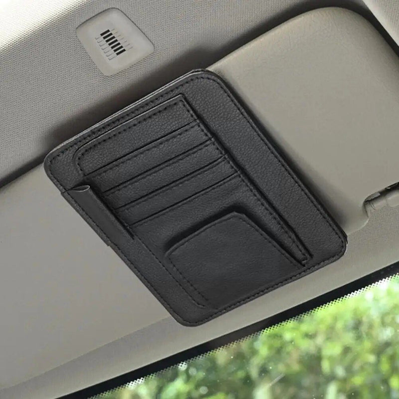 Car sun visor multi-pocket organizer, view 7 - MRSLM