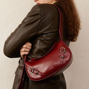 shoulder and crossbody baguette bag, view 7 - MRSLM