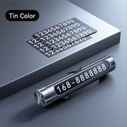 aluminium alloy double number parking plate, view 4 - MRSLM