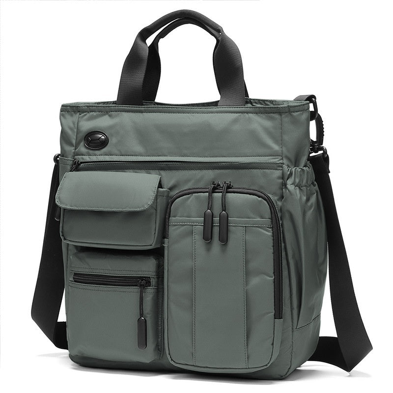 men's Oxford cloth shoulder bag, view 5 - MRSLM