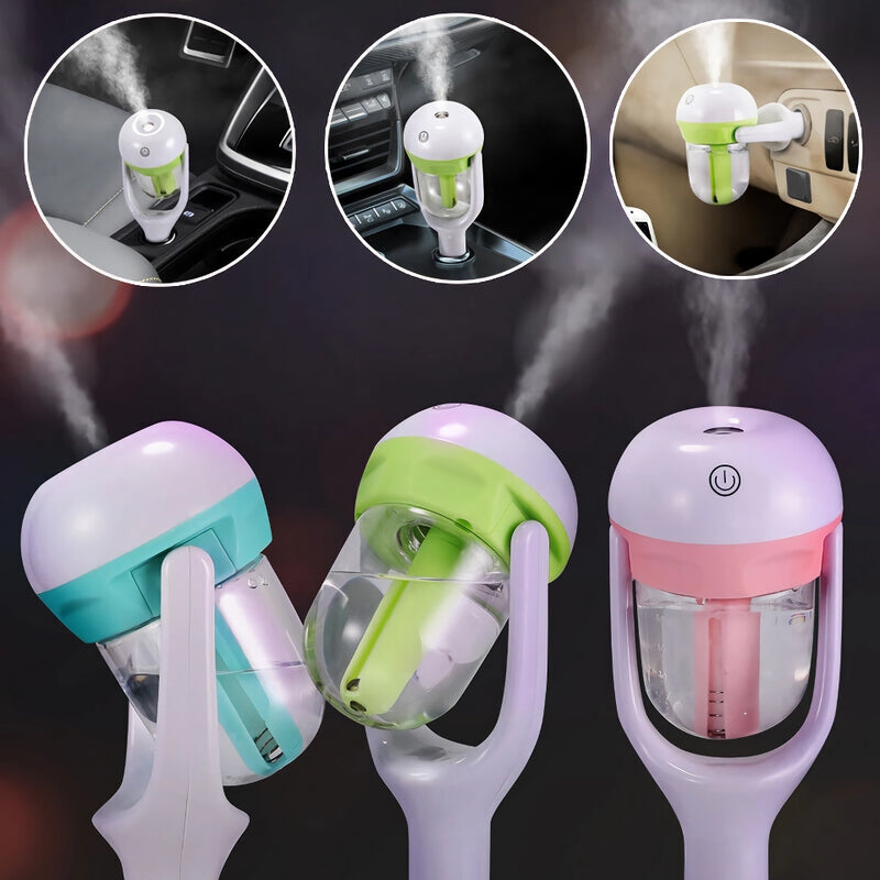 mini car humidifier and aroma diffuser, view 6 - MRSLM