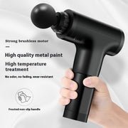 Handheld massage gun, view 2 - MRSLM