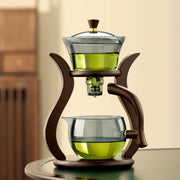 lazy kung fu glass tea set, view 6 - MRSLM