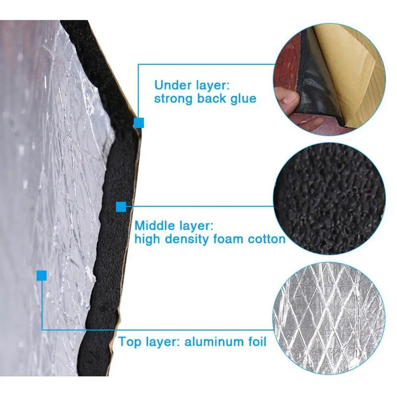 car sound insulation mat, view 16 - MRSLM