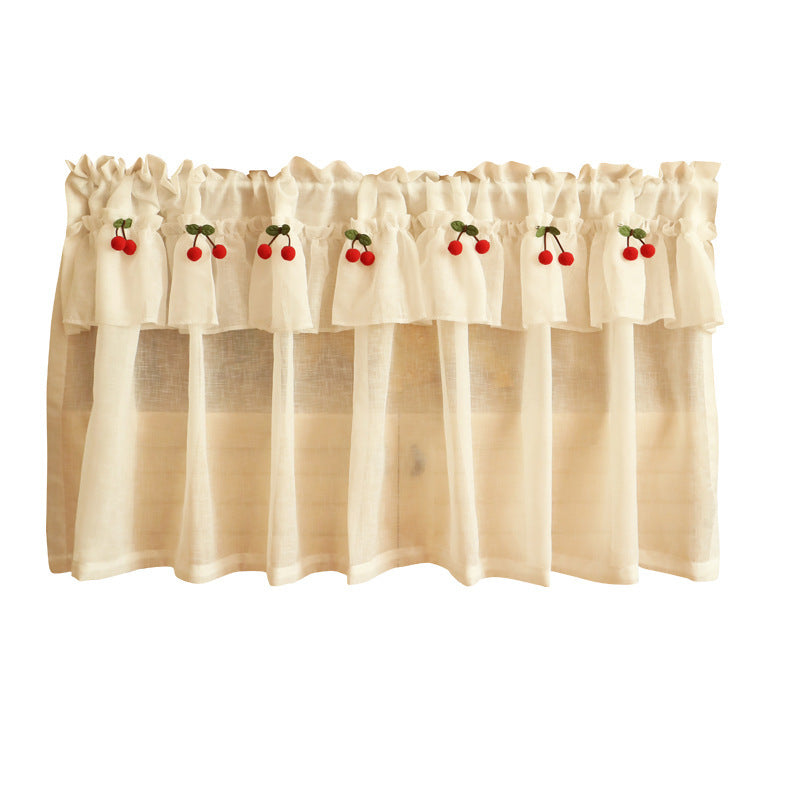 short kitchen curtain small window, view 5 - MRSLM