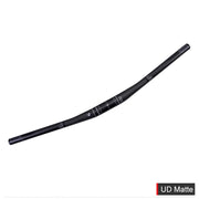 carbon fiber mountain bike handlebar, view 8 - MRSLM