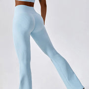 yoga flare leggings, view 6 - MRSLM