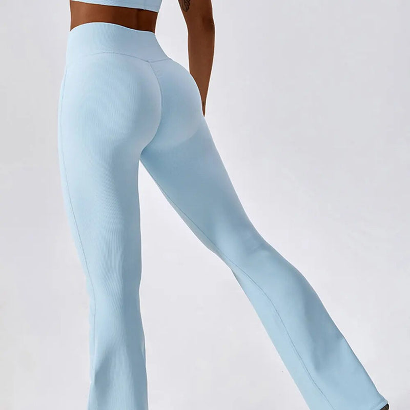 yoga flare leggings, view 6 - MRSLM