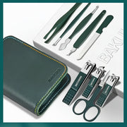 9-piece stainless steel manicure set, view 4 - MRSLM