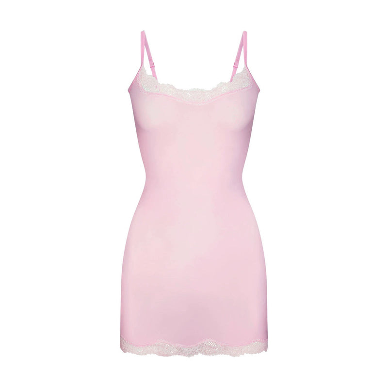 sling lace hip dress, view 9 - MRSLM