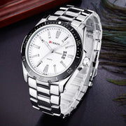 men's steel band quartz business watch - MRSLM