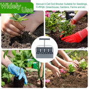 handheld seedling soil block maker, view 8 - MRSLM