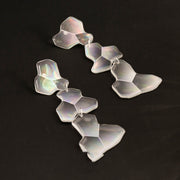 women's laser drip earrings, view 5 - MRSLM