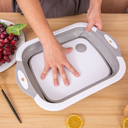 portable foldable cutting board and washing bucket, view 6 - MRSLM