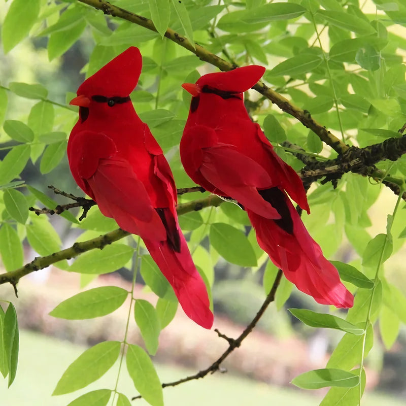 simulation feather birds with clips - MRSLM