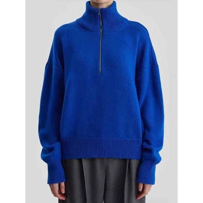 turtleneck knitted sweater, view 5 - MRSLM